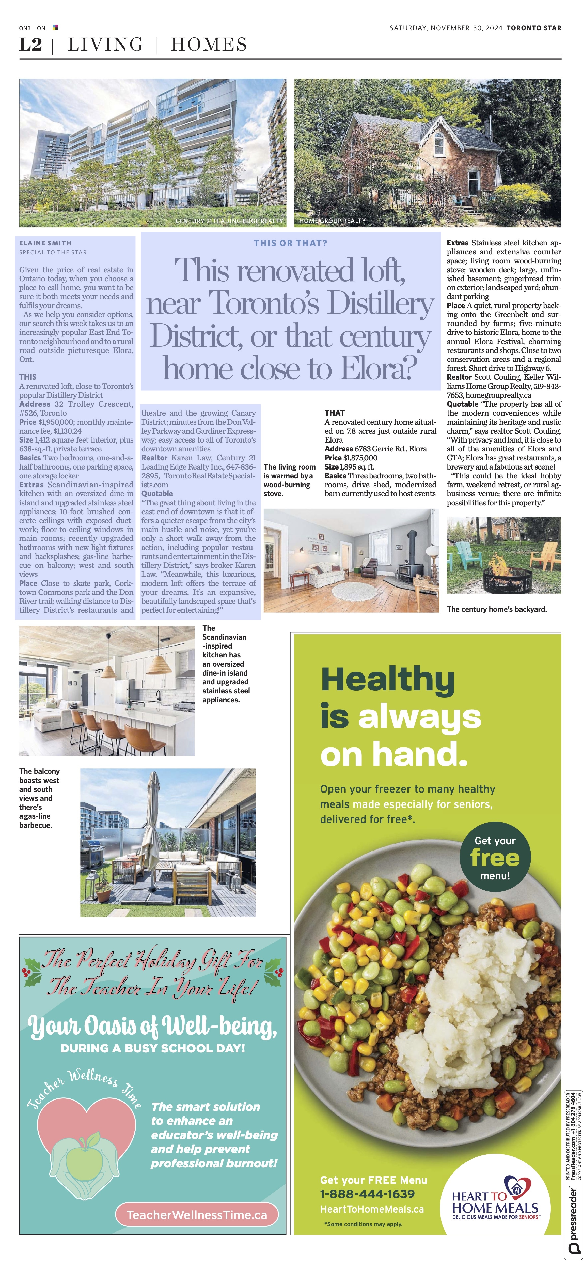 award winning real estate agent in Toronto. This or That Toronto Star